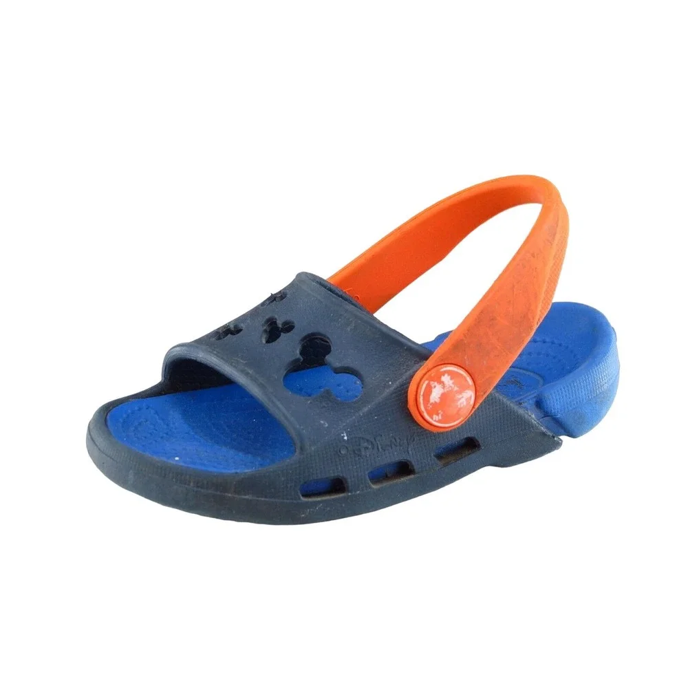 Crocs‎ Toddler Boys 6-7 Medium Blue Clog Synthetic